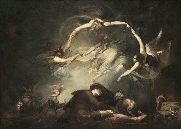 The Shepherd's Dream from Paradise Lost | Oil Painting Reproduction