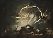 The Shepherd's Dream from Paradise Lost By Henry Fuseli
