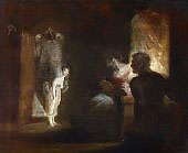 Undine Enters the House of the Fisherman and his Wife By Henry Fuseli