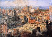 Columbus Circle 1909 By Colin Campbell Cooper