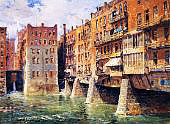 Main Street Bridge Rochester By Colin Campbell Cooper