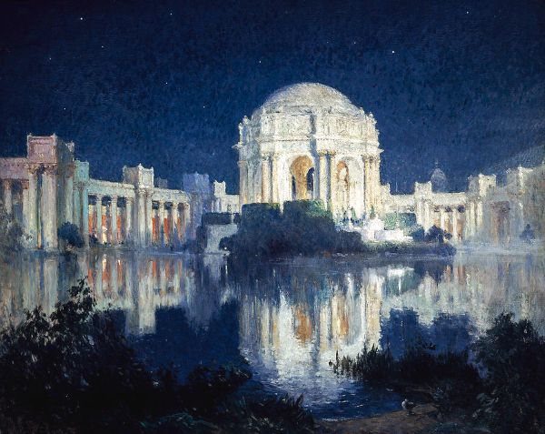 Palace of Fine Arts San Francisco 1916 | Oil Painting Reproduction