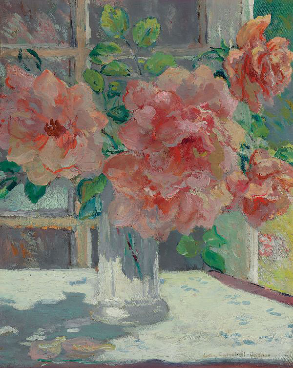 Roses by Colin Campbell Cooper | Oil Painting Reproduction