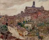 Sketch at Siena 1912 By Colin Campbell Cooper