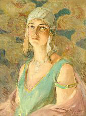 The Flapper Girl 1916 By Colin Campbell Cooper