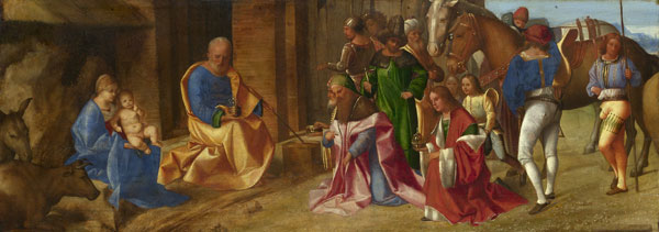 Adoration of the Magi c1506 by Giorgione | Oil Painting Reproduction