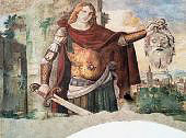 David and Goliath By Giorgione
