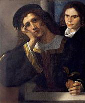 Double Portrait of Unknown Persons 1502 By Giorgione