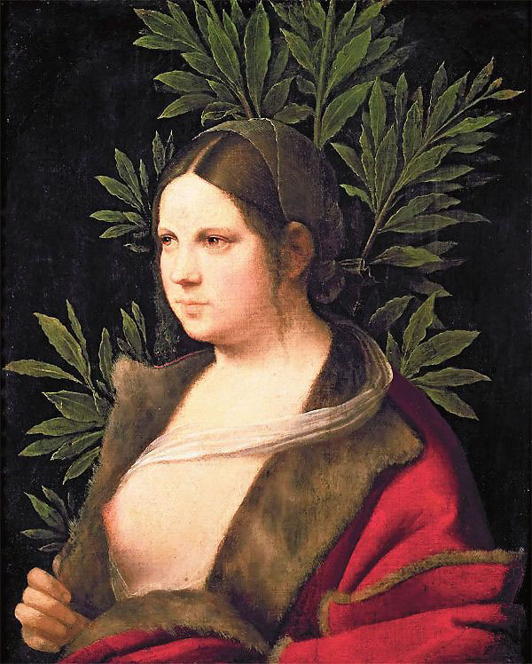 Laura 1506 by Giorgione | Oil Painting Reproduction