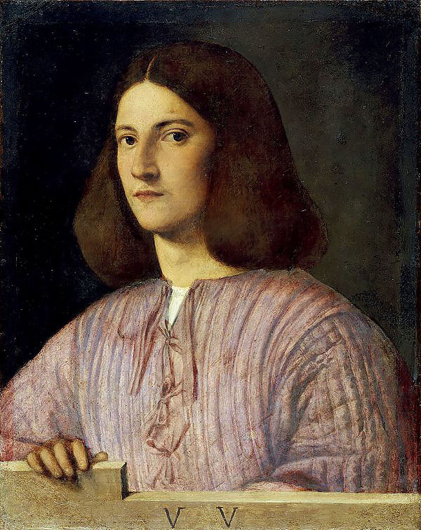 Portrait of a Young Man c1505 by Giorgione | Oil Painting Reproduction