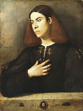 Portrait of a Youth c1510 By Giorgione