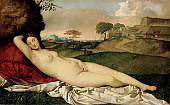 Sleeping Venus 1510 By Giorgione