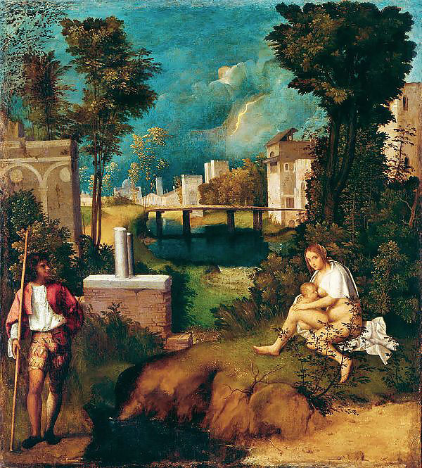 The Tempest by Giorgione | Oil Painting Reproduction