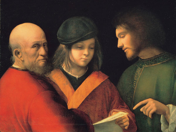 The Three Ages of Man c1500 by Giorgione | Oil Painting Reproduction