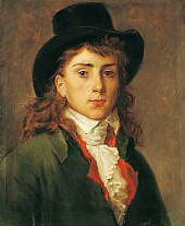 Antoine Jean Gros at age 20 c1791 By Antoine Jean Gros