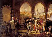 Bonaparte Visiting the Pesthouse in Jaffa By Antoine Jean Gros