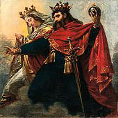 Charlemagne and Hildegarde By Antoine Jean Gros
