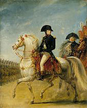 General Bonaparte Reviewing Troops By Antoine Jean Gros