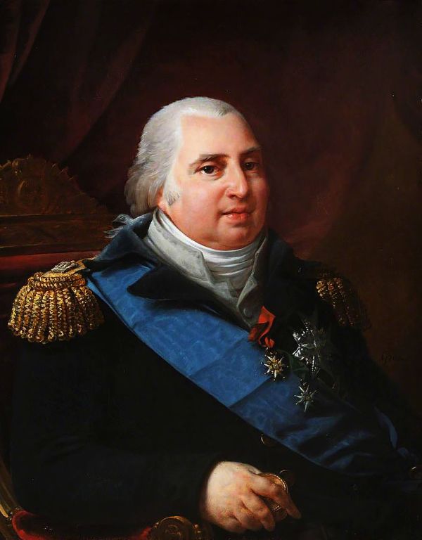 Louis Xviii Portrait Hartwell House | Oil Painting Reproduction