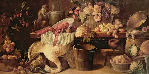 Still Life By Adriaen Van Utrecht