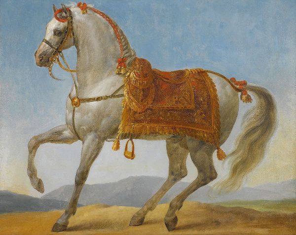 Marengo the Horse of Napoleon I of France | Oil Painting Reproduction