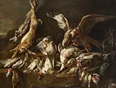 Still Life of Game c1650 By Adriaen Van Utrecht