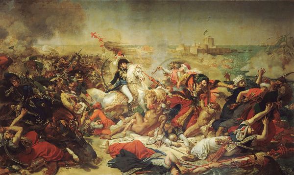 The Battle of Abukir 1799 by Antoine Jean Gros | Oil Painting Reproduction