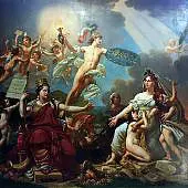 The Genius of France Animates the Arts Protects Humanity By Antoine Jean Gros