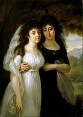 The Maistre Sisters By Antoine Jean Gros