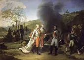 The Meeting of Napoleon and Francis II after the Battle of Austerlitz By Antoine Jean Gros