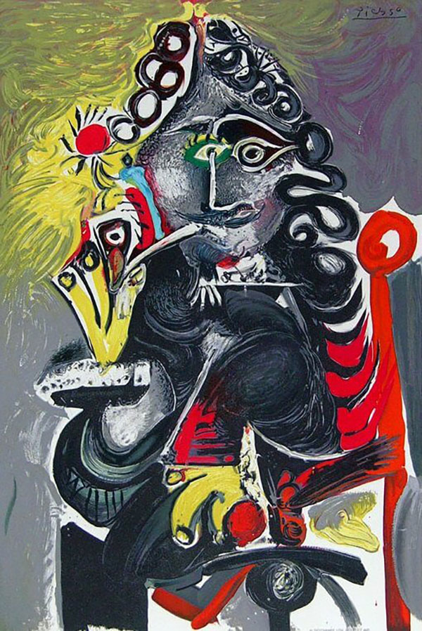 The Musketeer 1967 by Pablo Picasso | Oil Painting Reproduction
