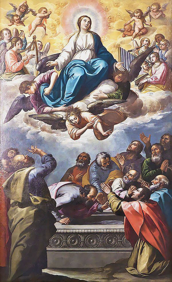 Assumption of the Virgin by Juan del Castillo | Oil Painting Reproduction