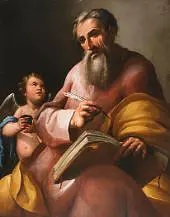 Saint Matthew the Evangelist By Juan del Castillo
