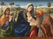 Nunc Dimittis c1505 By Giovanni Bellini