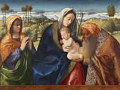 Nunc Dimittis c1505 By Giovanni Bellini