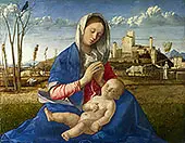 Madonna of the Meadow By Giovanni Bellini