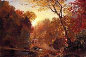 Autumn in North America 1856 By Frederic Edwin Church