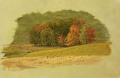 Autumn Landscape 1860 By Frederic Edwin Church