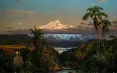 Cayambe 1858 By Frederic Edwin Church