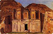 Ed Deir Petra Jordan 1868 By Frederic Edwin Church