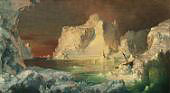 Final Study for the Icebergs 1860 By Frederic Edwin Church