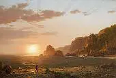 Grand Manan Island Bay of Fundy 1852 By Frederic Edwin Church