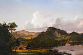 Home by the Lake 1852 By Frederic Edwin Church