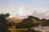 Home by the Lake 1852 By Frederic Edwin Church