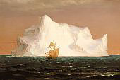 Iceberg 1891 By Frederic Edwin Church
