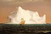 Iceberg 1891 By Frederic Edwin Church