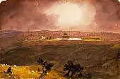 Jerusalem from the Mount of Olives 1868 By Frederic Edwin Church