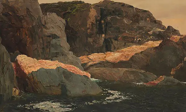 Laborador Big Island Battle Harbor By Frederic Edwin Church