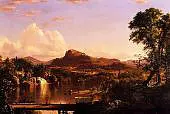 New England Scenery 1851 By Frederic Edwin Church