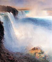 Niagara Falls from the American side 1867 By Frederic Edwin Church